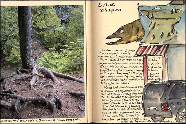 journal page