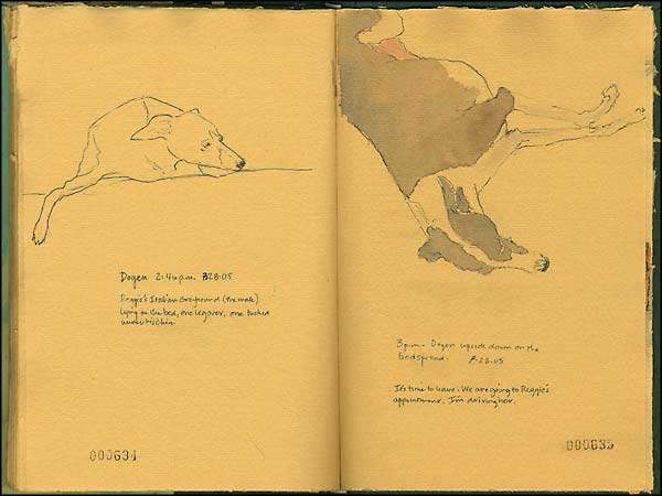 journal page