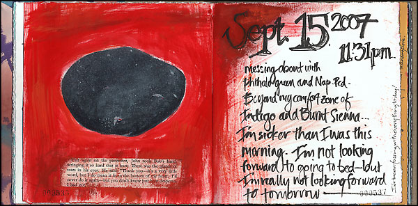 journal page