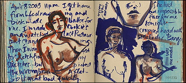 journal page