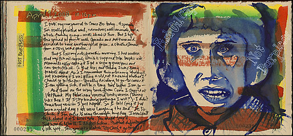 journal page
