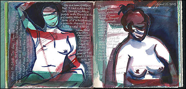 journal page