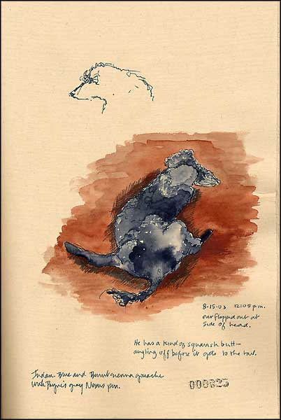 journal page